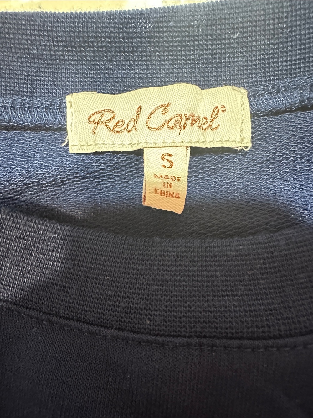 Red Camel Southern Girl Long Sleeve Graphic Sweater Navy Blue Size S - Picture 5 of 6